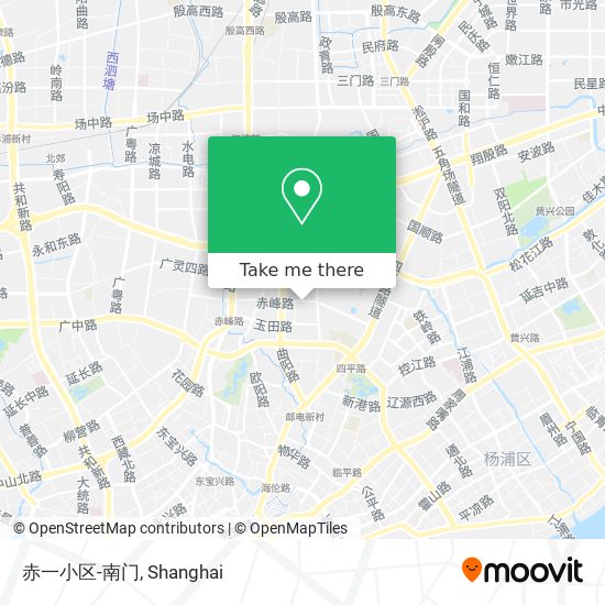 赤一小区-南门 map