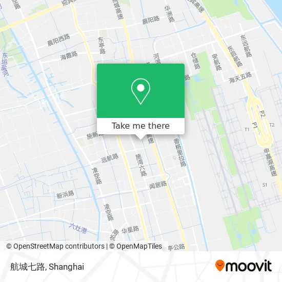 航城七路 map