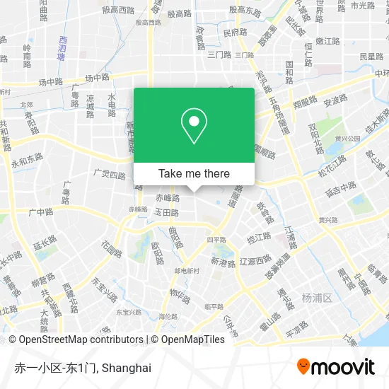 赤一小区-东1门 map