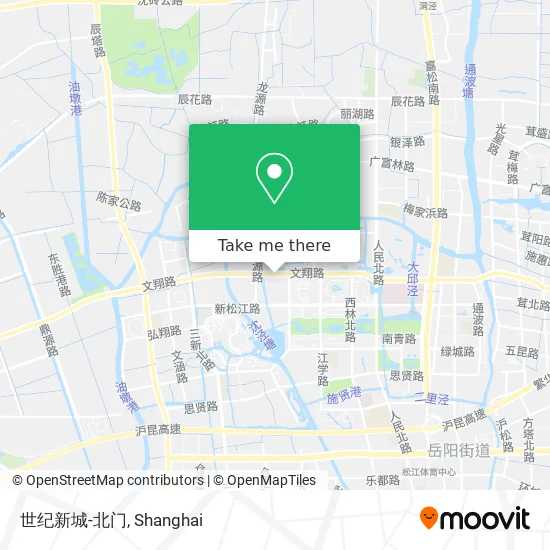 世纪新城-北门 map