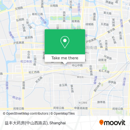 益丰大药房(中山西路店) map