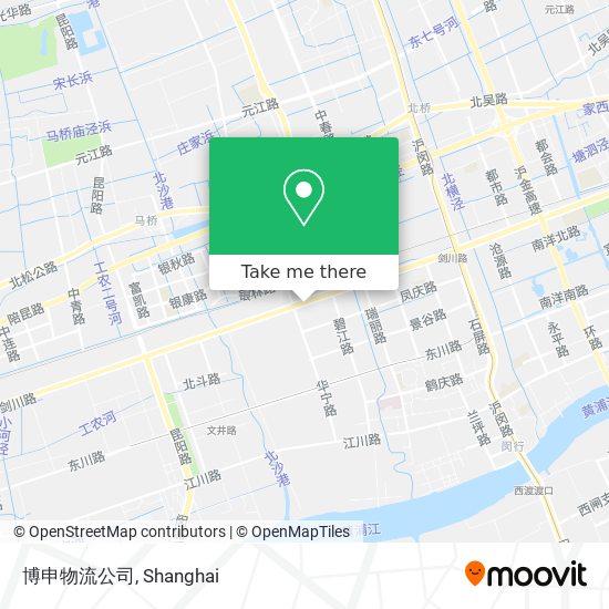 博申物流公司 map