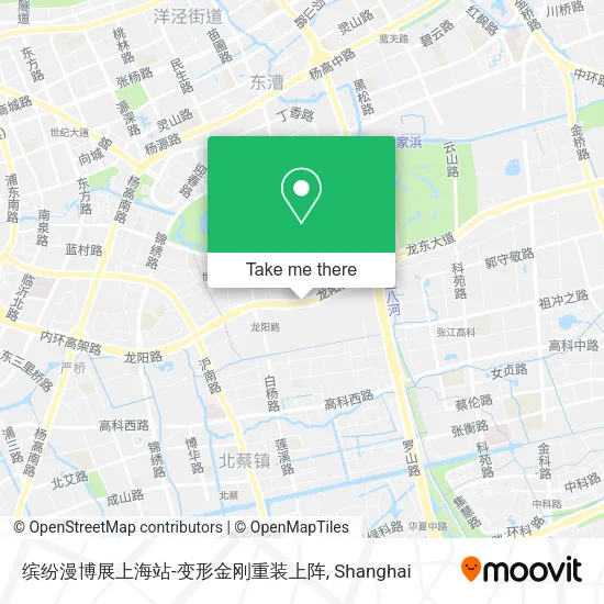 缤纷漫博展上海站-变形金刚重装上阵 map