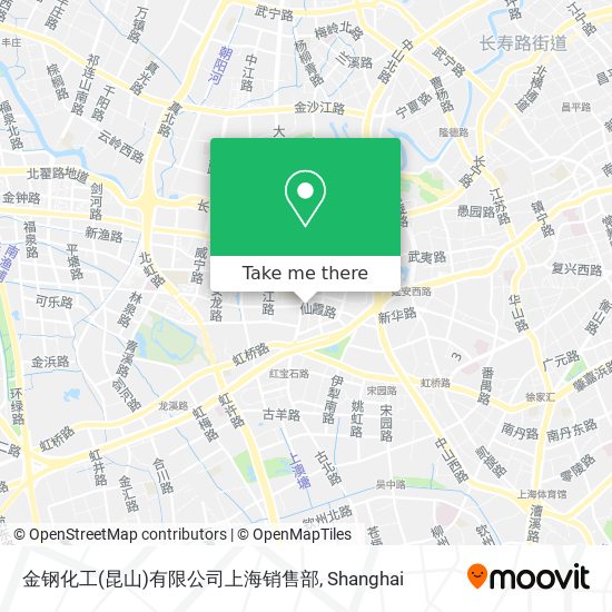 金钢化工(昆山)有限公司上海销售部 map
