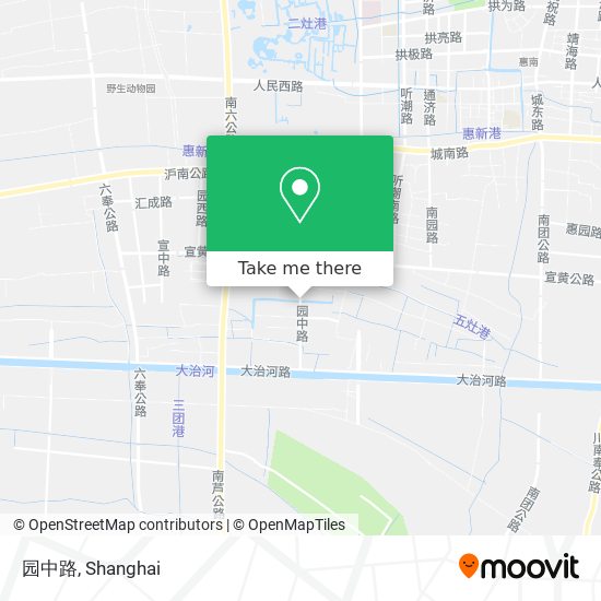 园中路 map