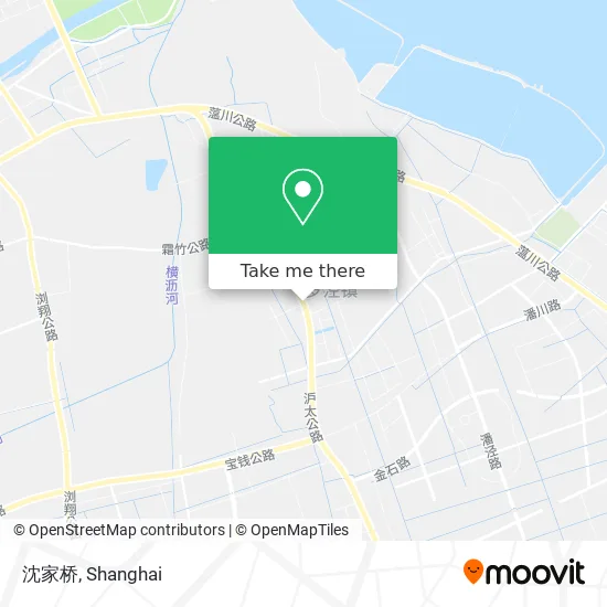 沈家桥 map