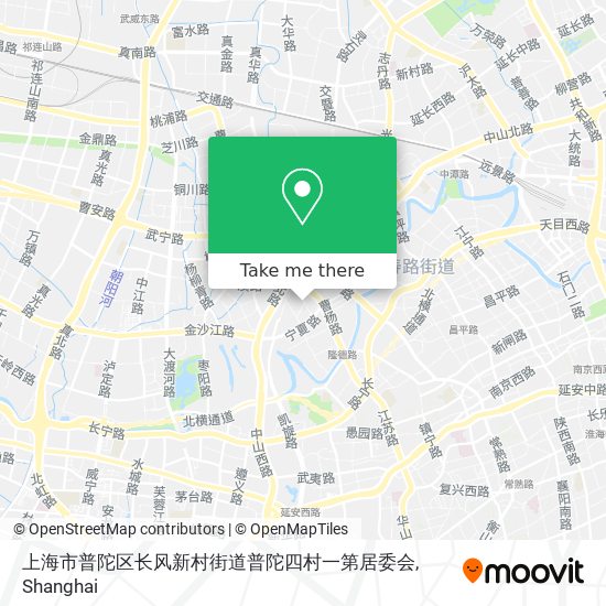 上海市普陀区长风新村街道普陀四村一第居委会 map