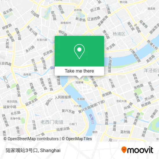 陆家嘴站3号口 map