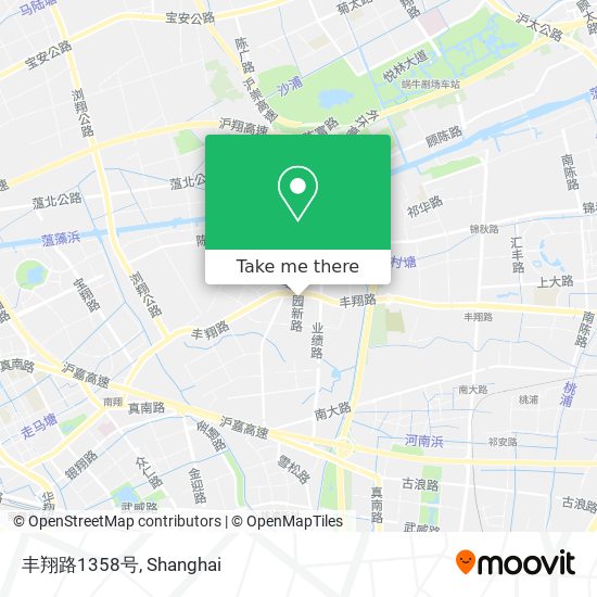 丰翔路1358号 map