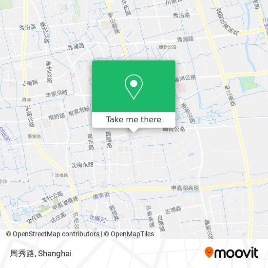 周秀路 map