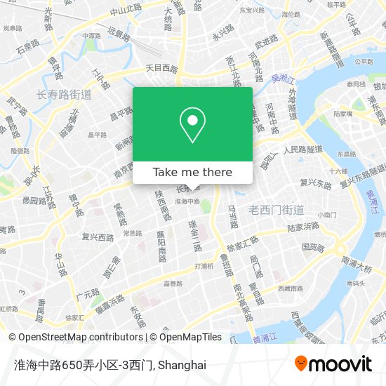 淮海中路650弄小区-3西门 map