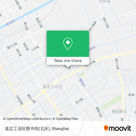 嘉定工业区图书馆(北区) map
