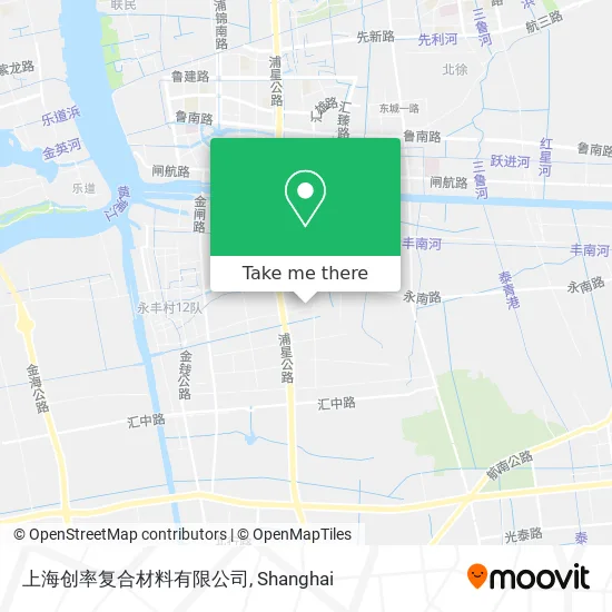 上海创率复合材料有限公司 map