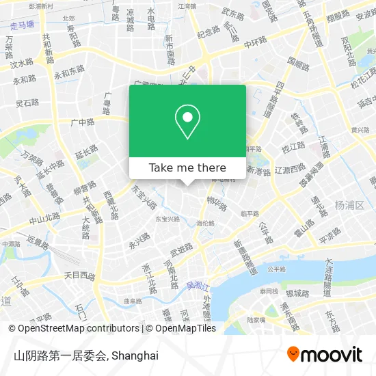山阴路第一居委会 map