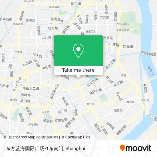东方蓝海国际广场-1东南门 map