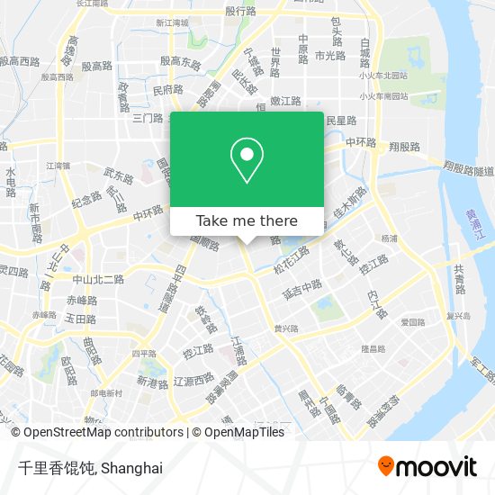 千里香馄饨 map
