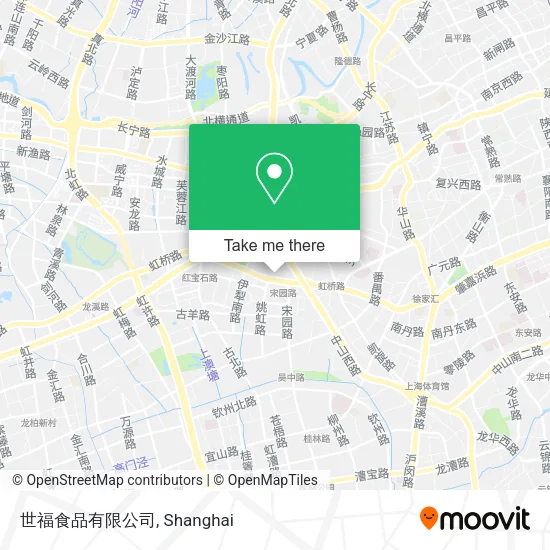 世福食品有限公司 map