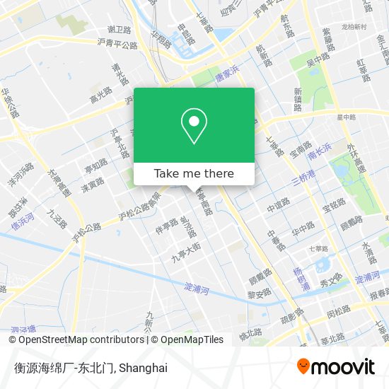衡源海绵厂-东北门 map