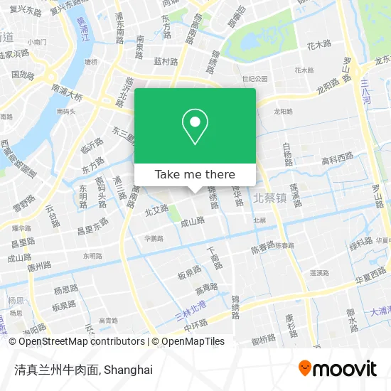 清真兰州牛肉面 map