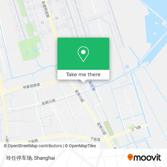 玲任停车场 map