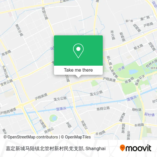 嘉定新城马陆镇北管村新村民党支部 map