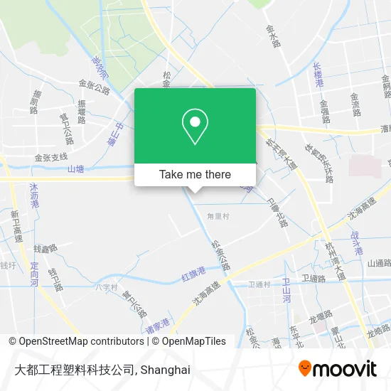 大都工程塑料科技公司 map