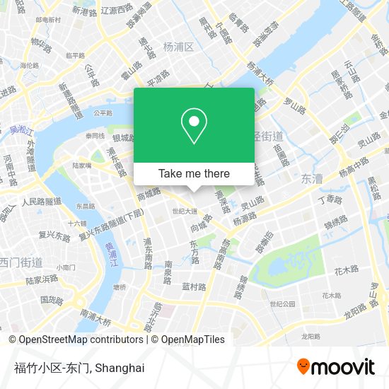 福竹小区-东门 map