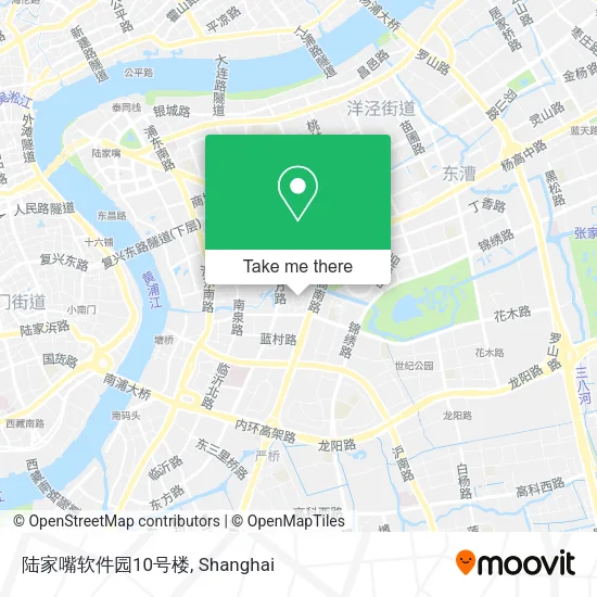 陆家嘴软件园10号楼 map