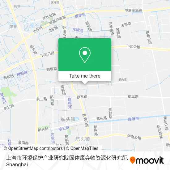 上海市环境保护产业研究院固体废弃物资源化研究所 map