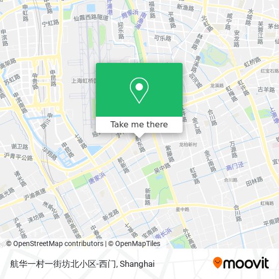 航华一村一街坊北小区-西门 map