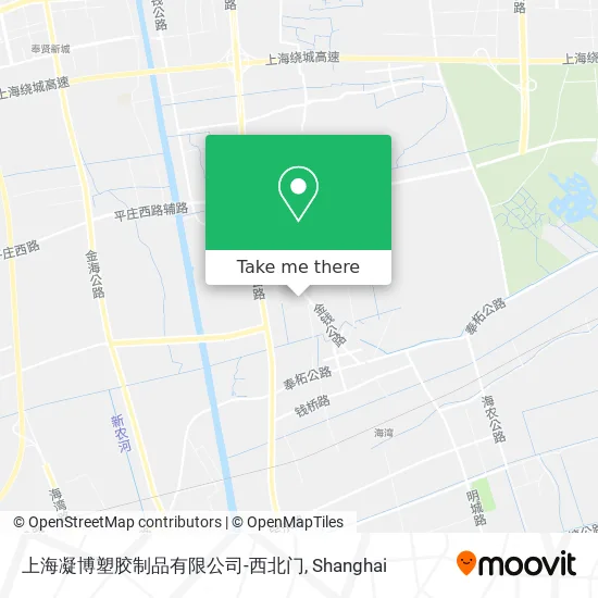上海凝博塑胶制品有限公司-西北门 map