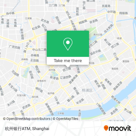 杭州银行ATM map