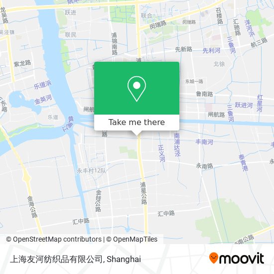 上海友河纺织品有限公司 map