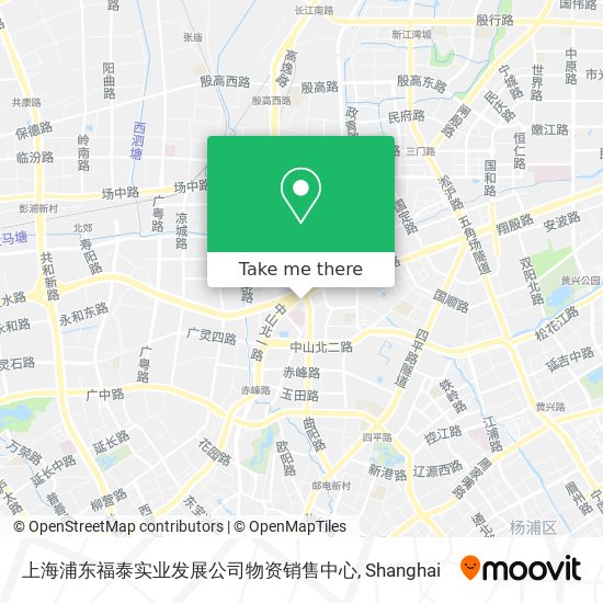 上海浦东福泰实业发展公司物资销售中心 map