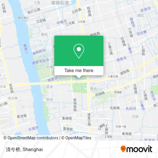 清兮桥 map