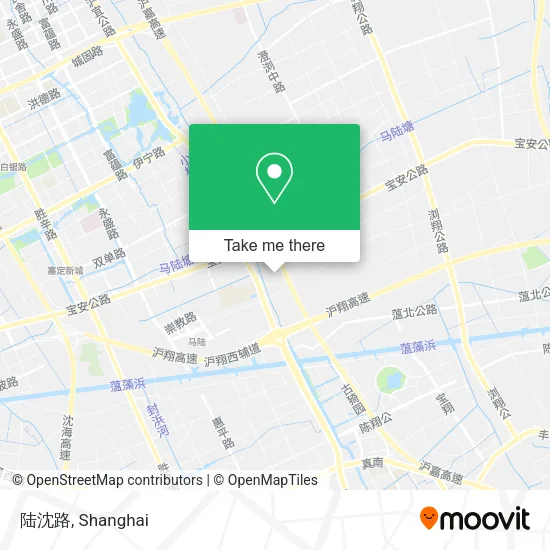 陆沈路 map