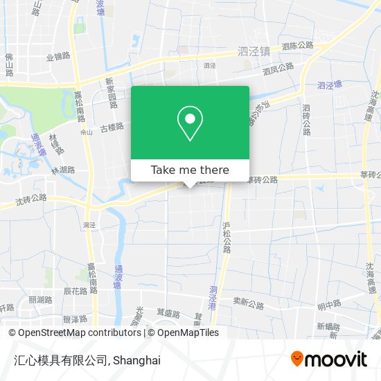 汇心模具有限公司 map