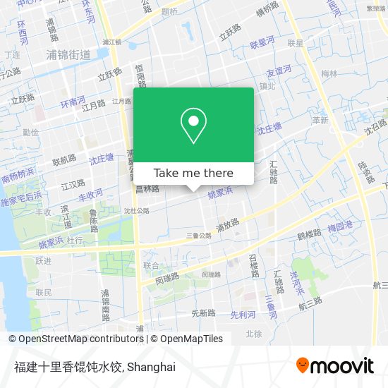 福建十里香馄饨水饺 map