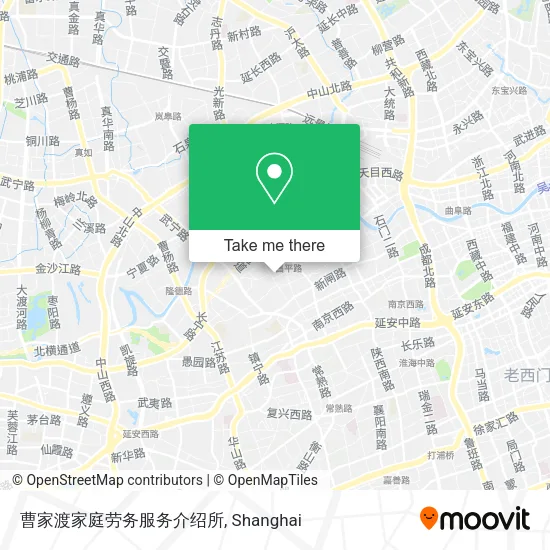 曹家渡家庭劳务服务介绍所 map