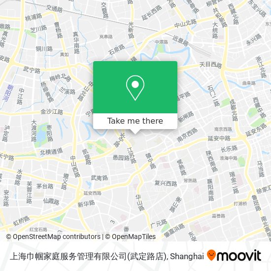 上海巾帼家庭服务管理有限公司(武定路店) map