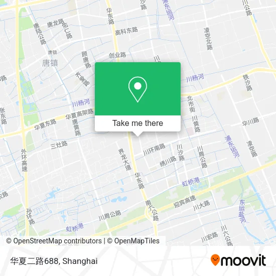 华夏二路688 map