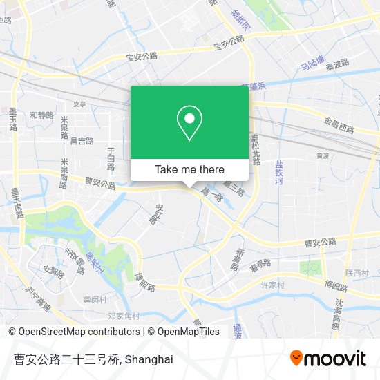 曹安公路二十三号桥 map