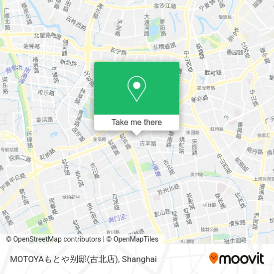 MOTOYAもとや别邸(古北店) map