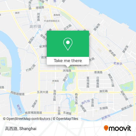 高西路 map