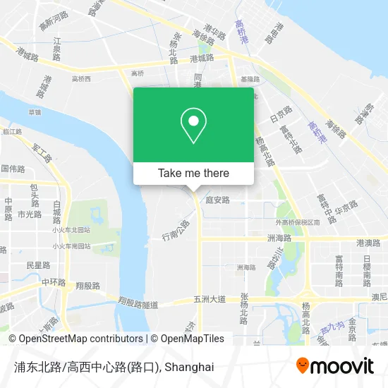 浦东北路/高西中心路(路口) map