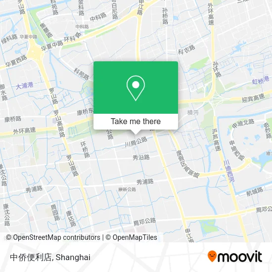 中侨便利店 map