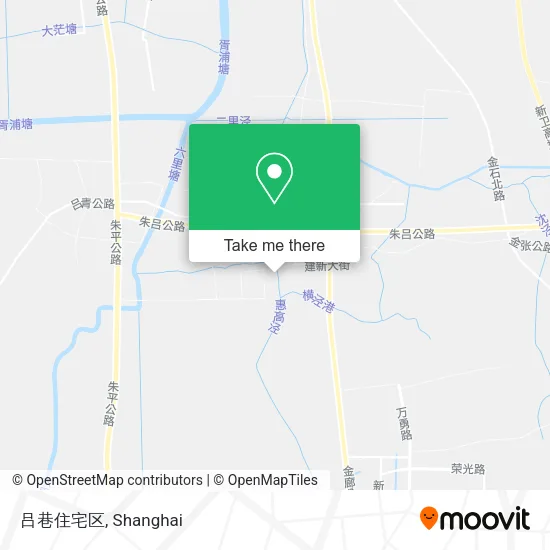 吕巷住宅区 map