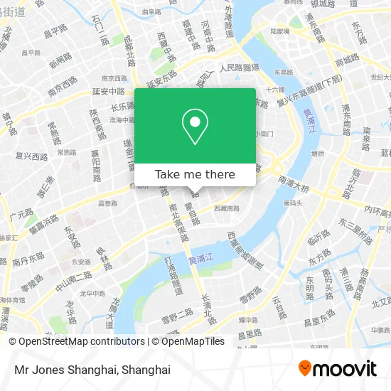 Mr Jones Shanghai map