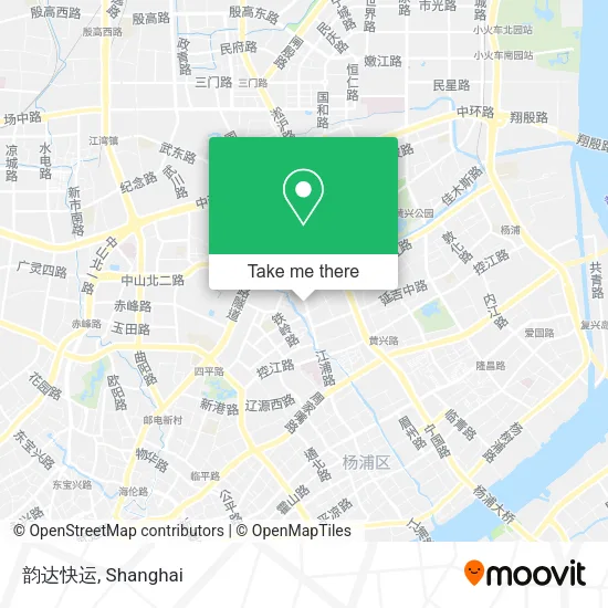 韵达快运 map