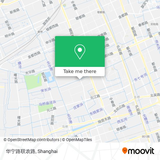 华宁路联农路 map